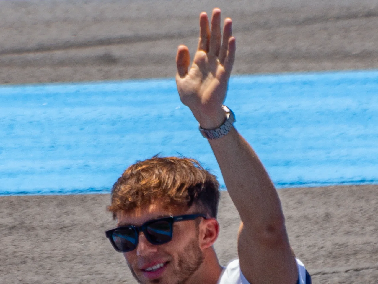 Pierre Gasly under en Formel 1-helg